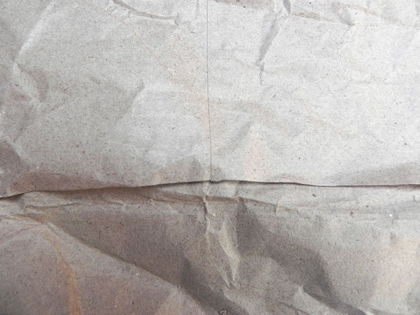 Crumpled paper texture