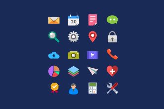 20 Flat Icons