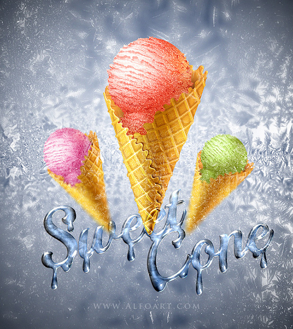 ice-cone-ps-tutorial