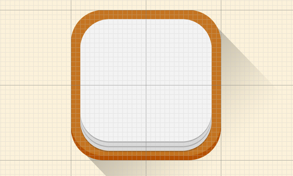 ios7 flat icon PS tutorial