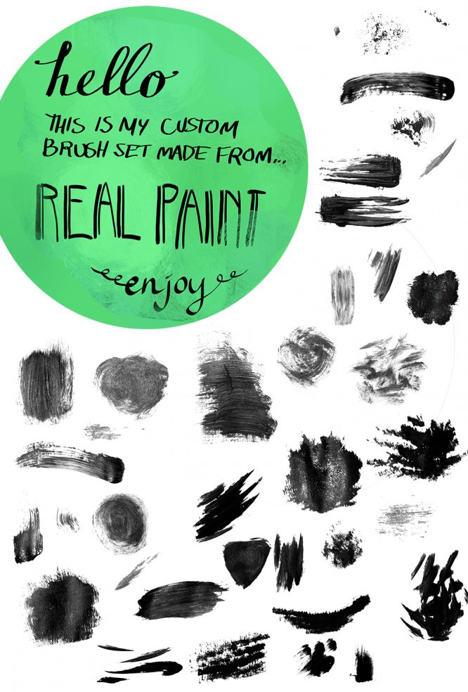 Acrylic Texture Brushes