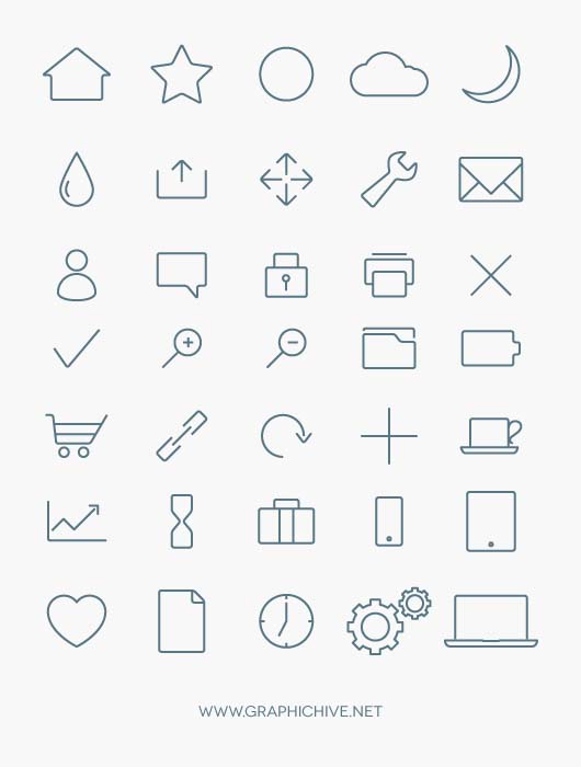 minial-line-icons