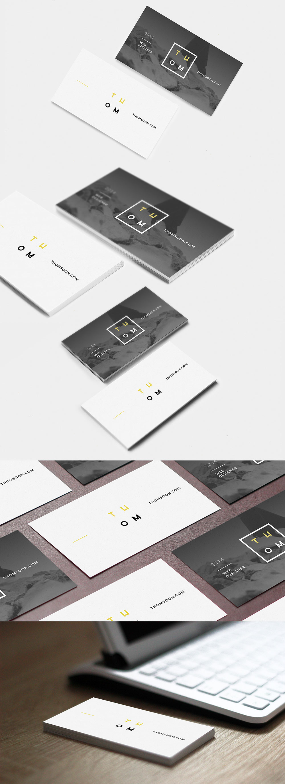 Free Business Card Mockups