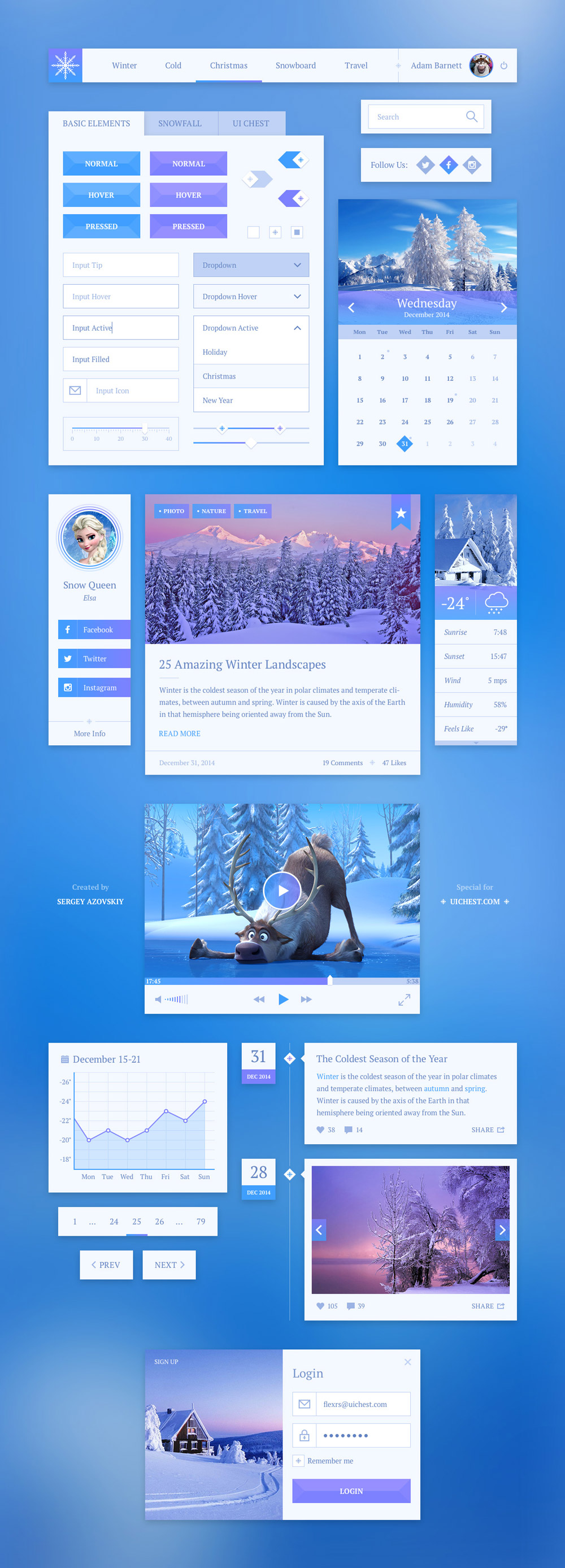 snowflake-free-ui-kit