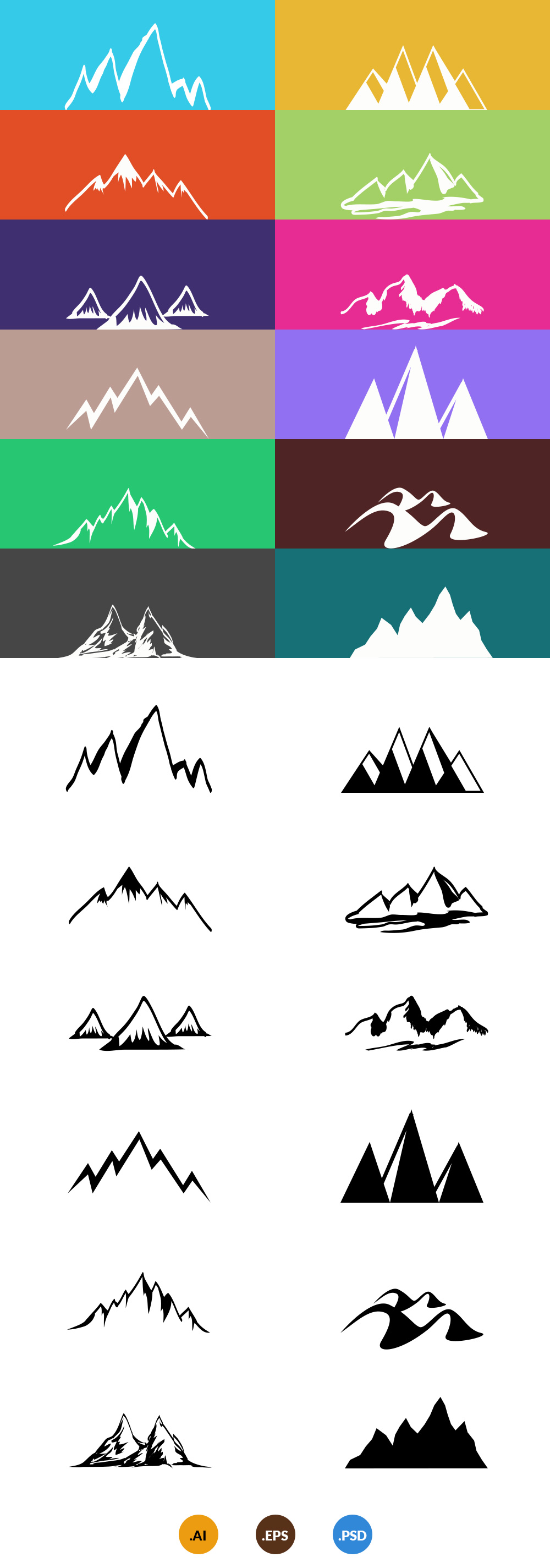 free-12-vector-mountains