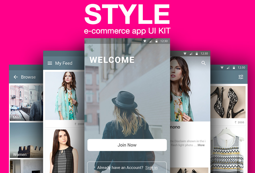 free-ecommerce-app-ui-kit