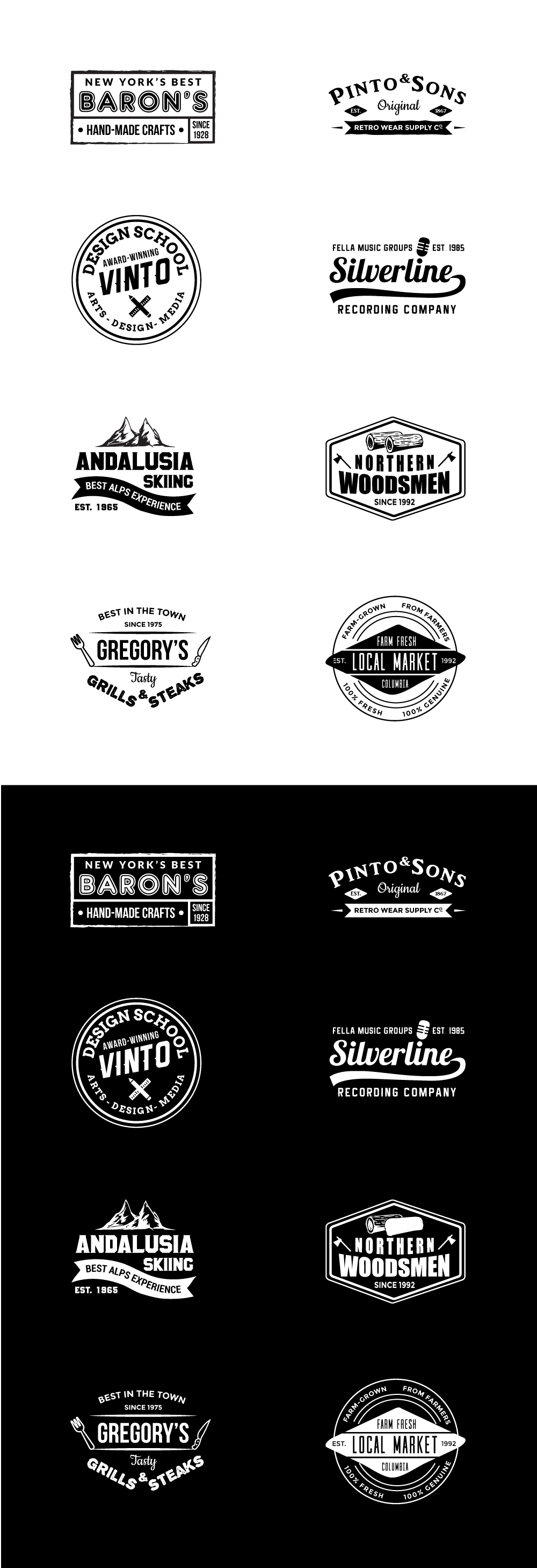 Vintage Logo Templates