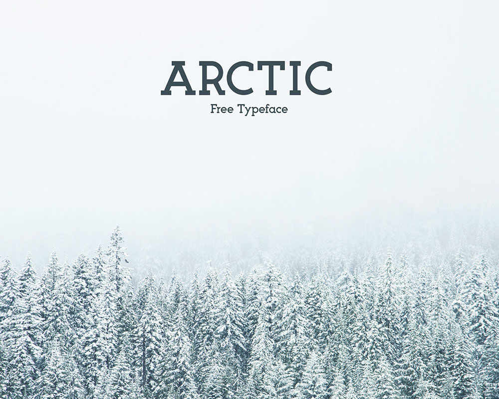 arctic-free-typeface