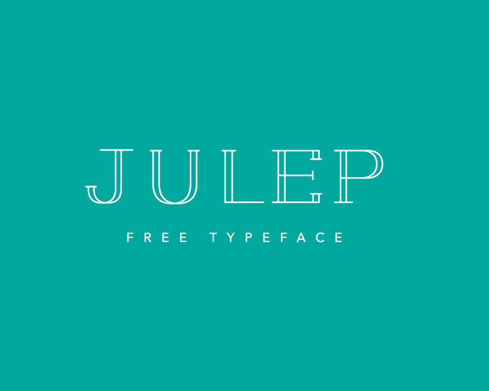 Julep Typeface