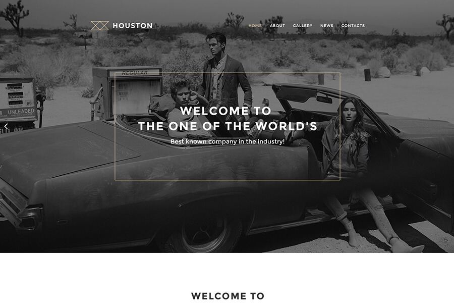 Houston WordPress theme