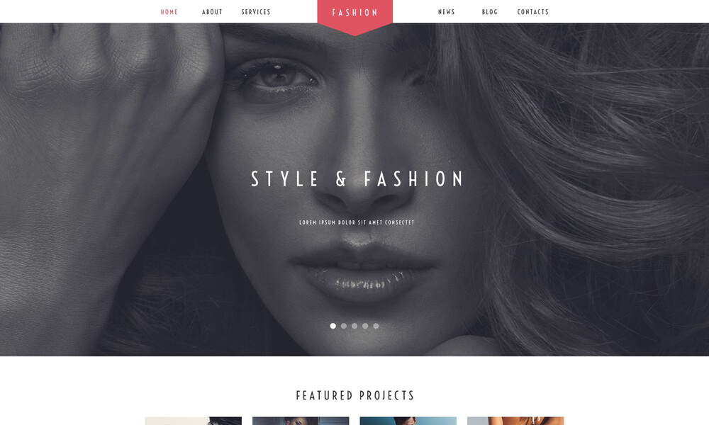 Fashion PSD Template