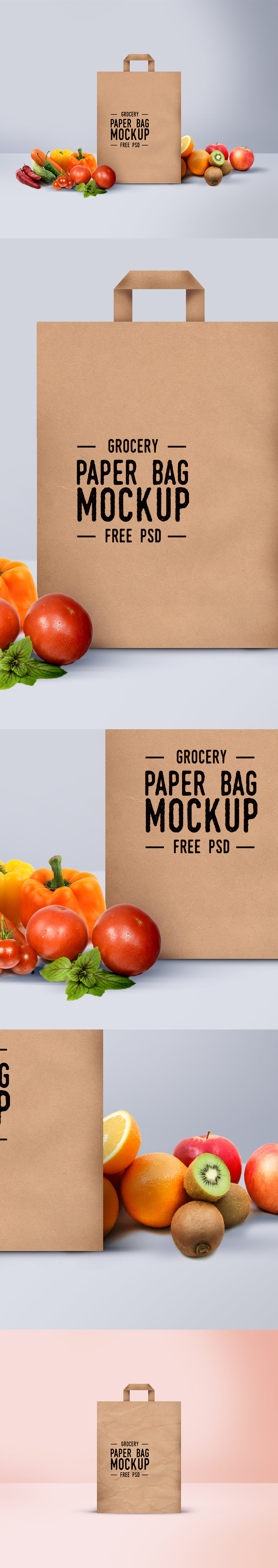 Shopping Paper Bag Mockup