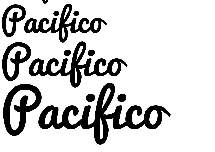 Pacifico Font