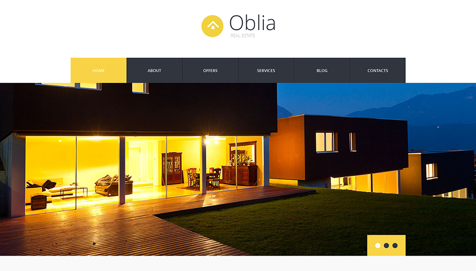 Dream House Bureau WordPress Theme