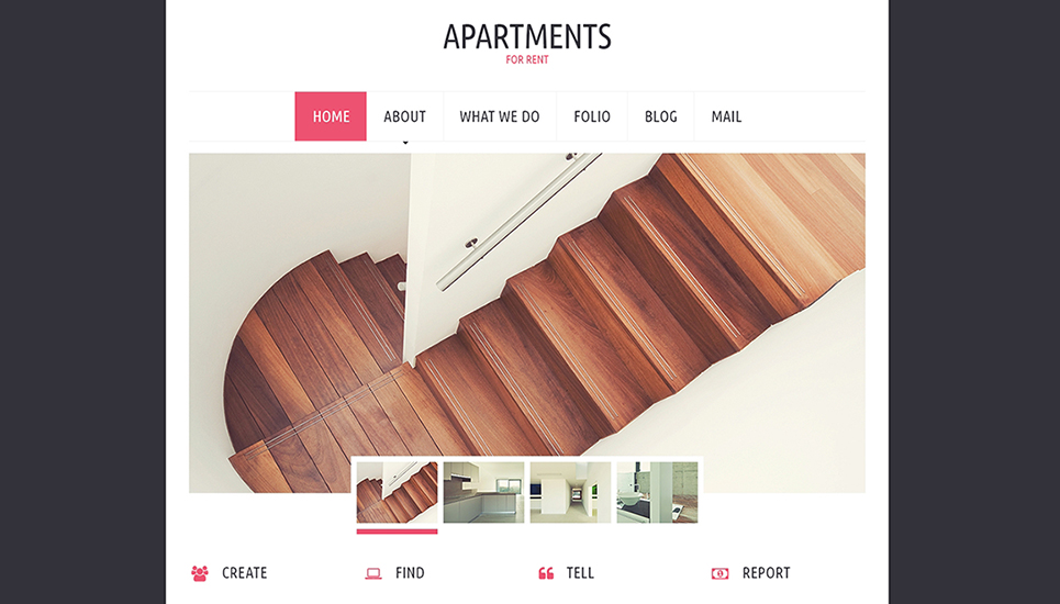 Apartments for Rent WordPress Theme