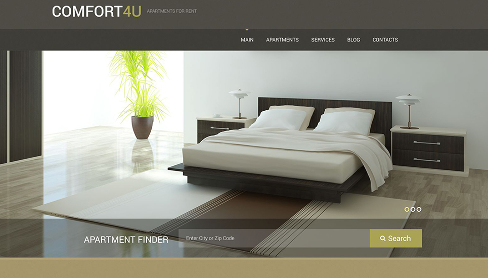 Apartments for Rent WordPress Theme