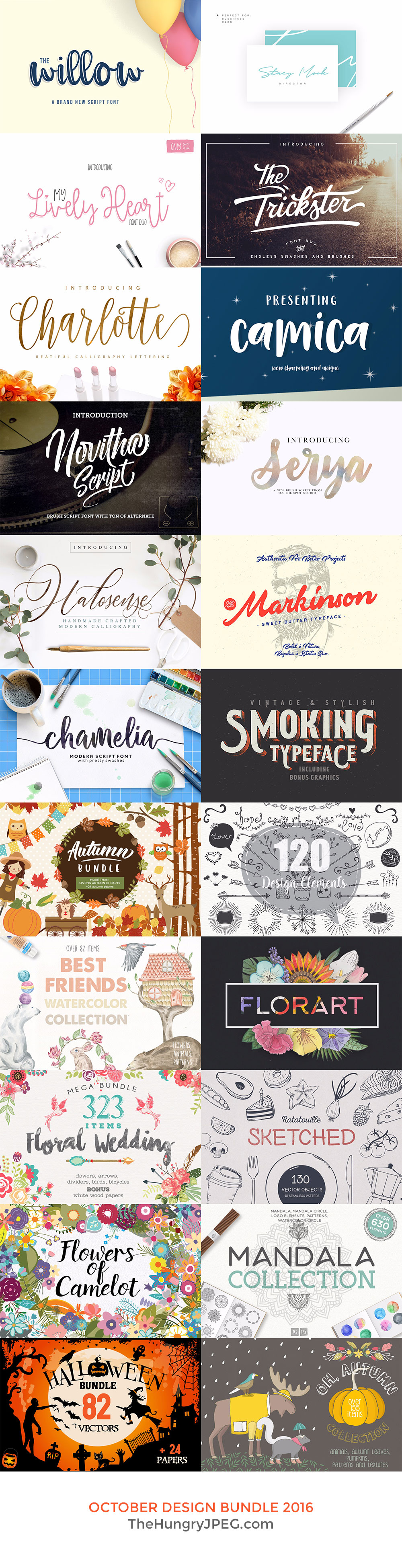 October Design Bundle