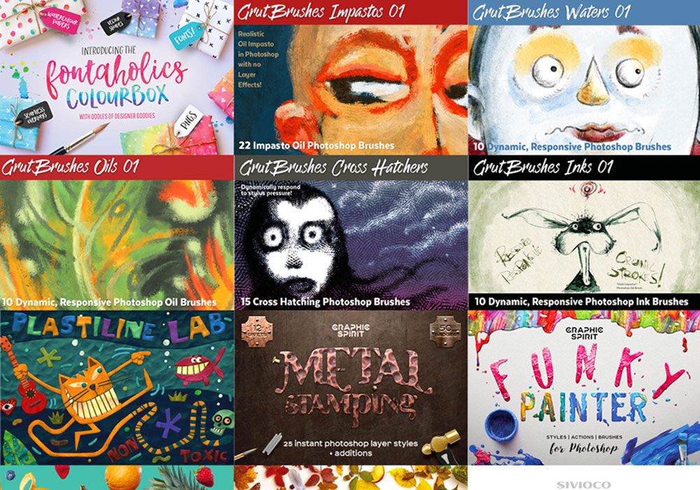 Artistic Supply Box Design Bundle
