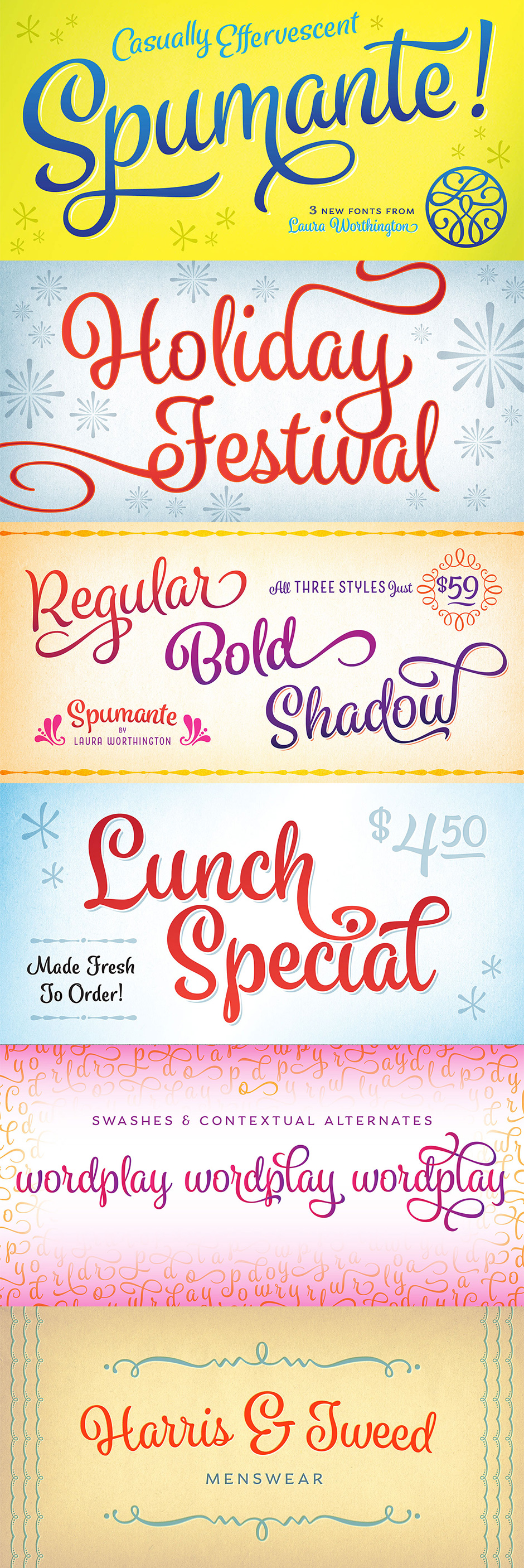 Definitive Fonts Bundle Spumante