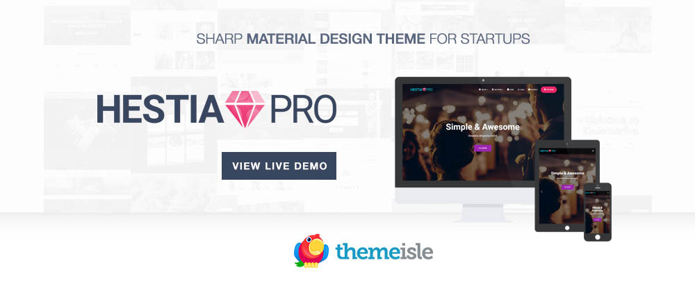 Hestia Pro Theme