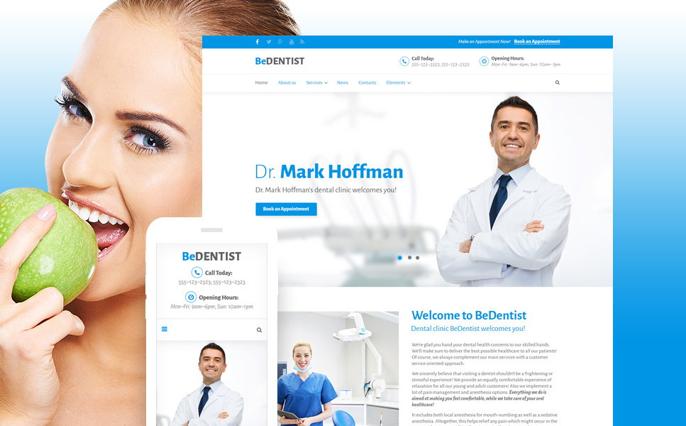 BeDentist - Dentist & Medical WordPress Theme