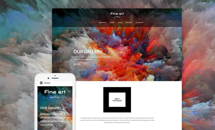 Art Gallery Joomla Theme