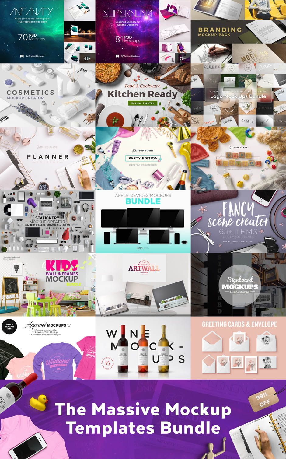 Massive Mockups Bundle