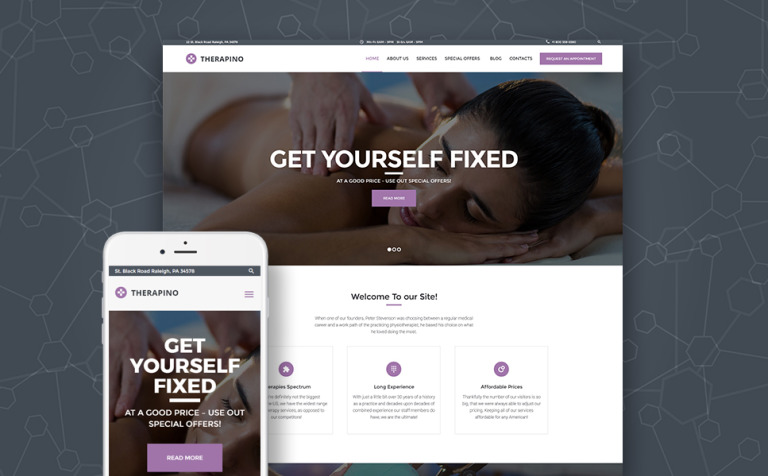 Physical Therapy WordPress Theme