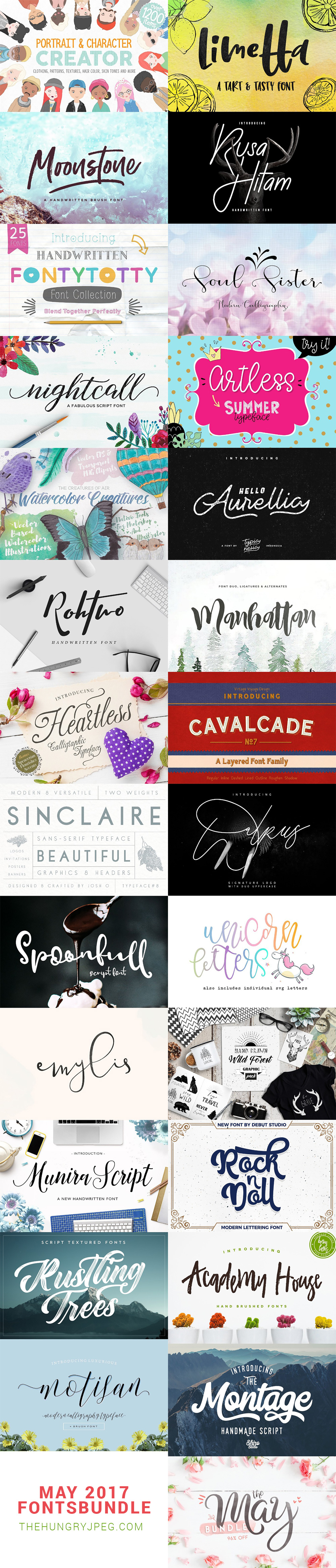 May Fonts Bundle