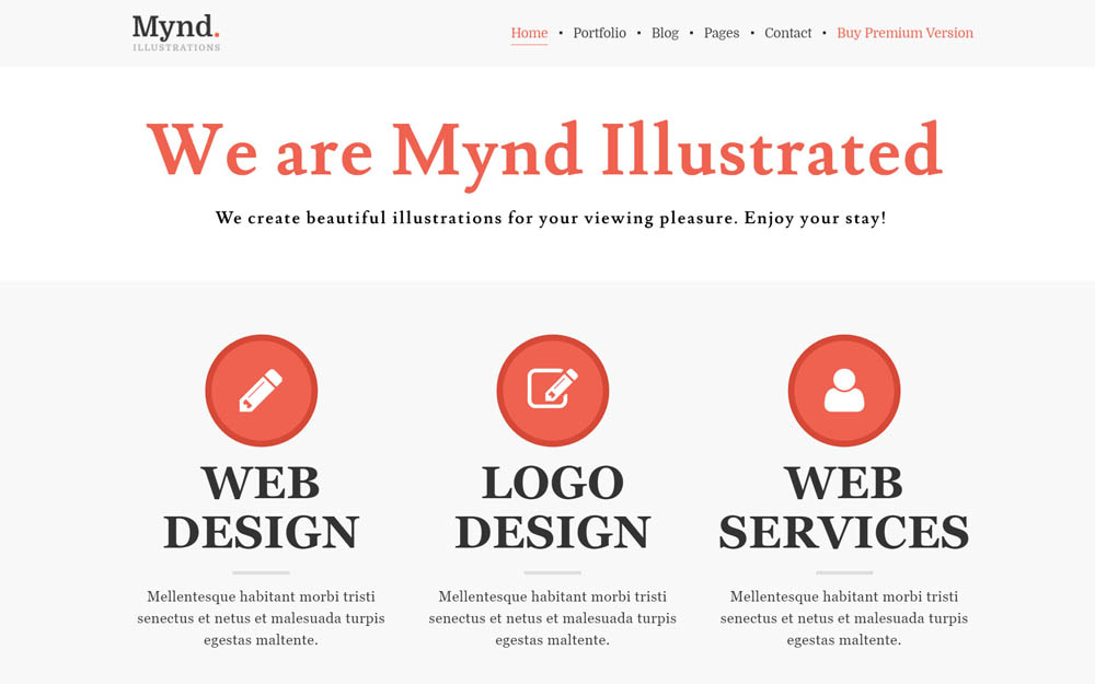 Mynd WordPress Theme