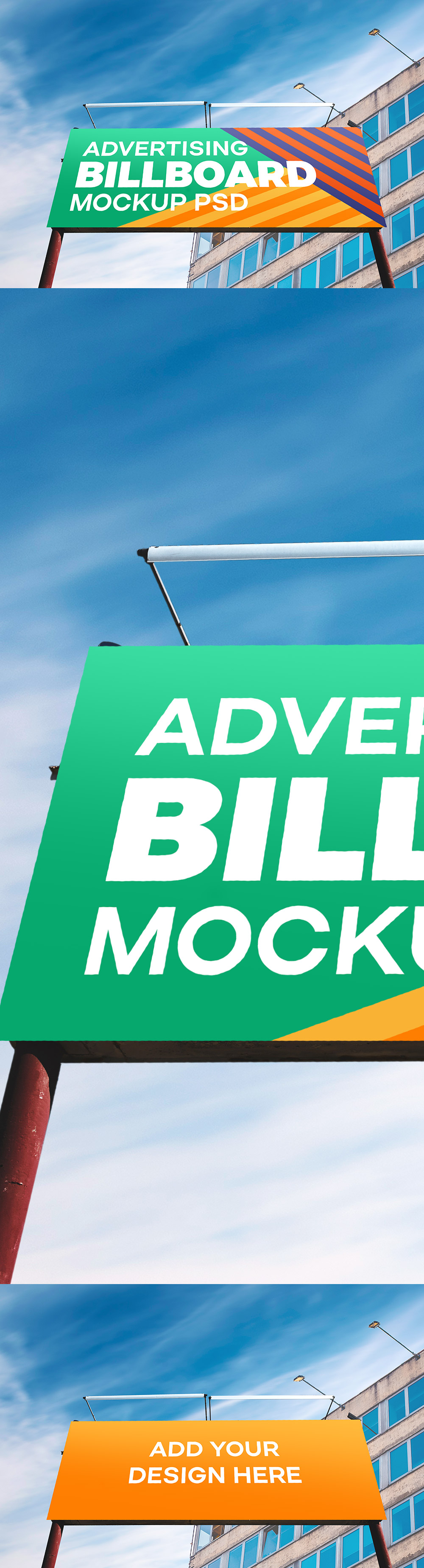 Outdoor Advertising Billboard Mockup