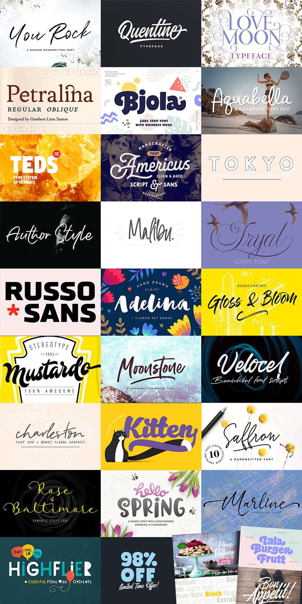 Creative Font Bundle