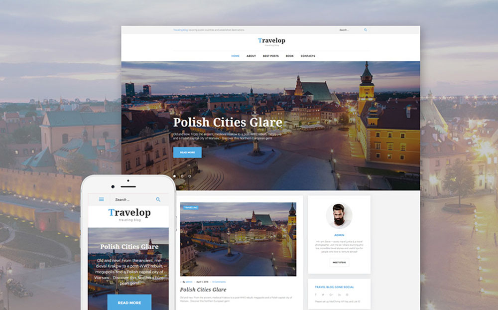 Traveler WordPress Theme 