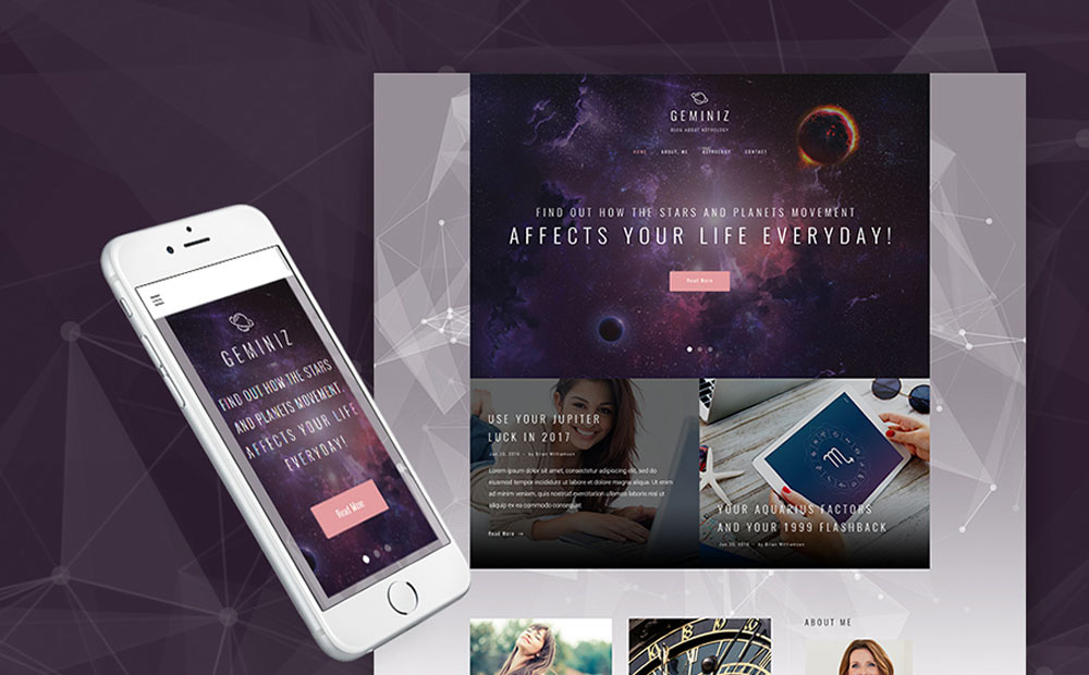 Astrology WordPress Theme 