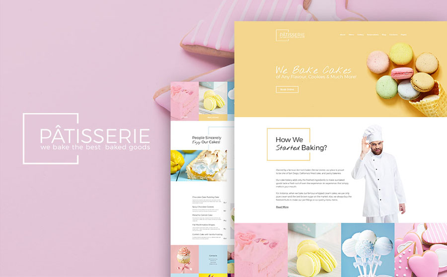 Cake Maker WordPress Theme 