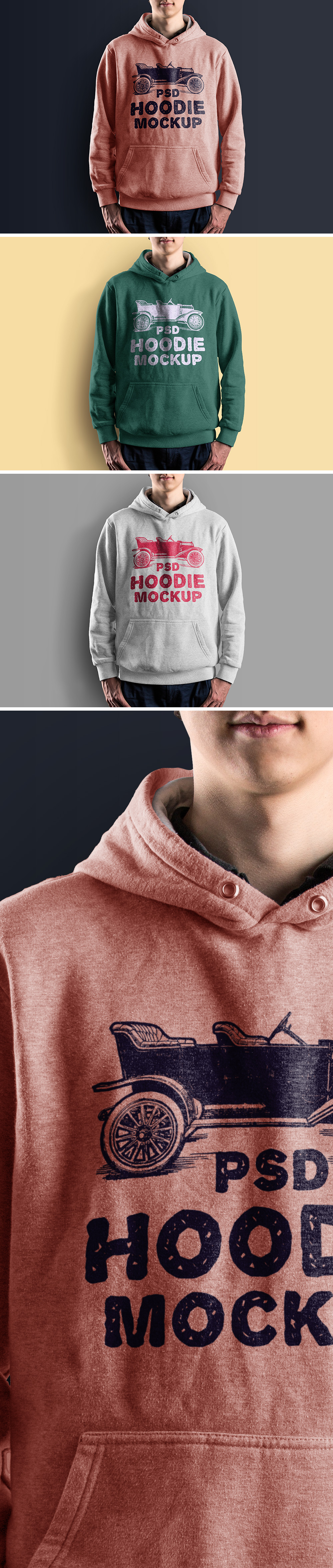 Hoodie Mockup PSD