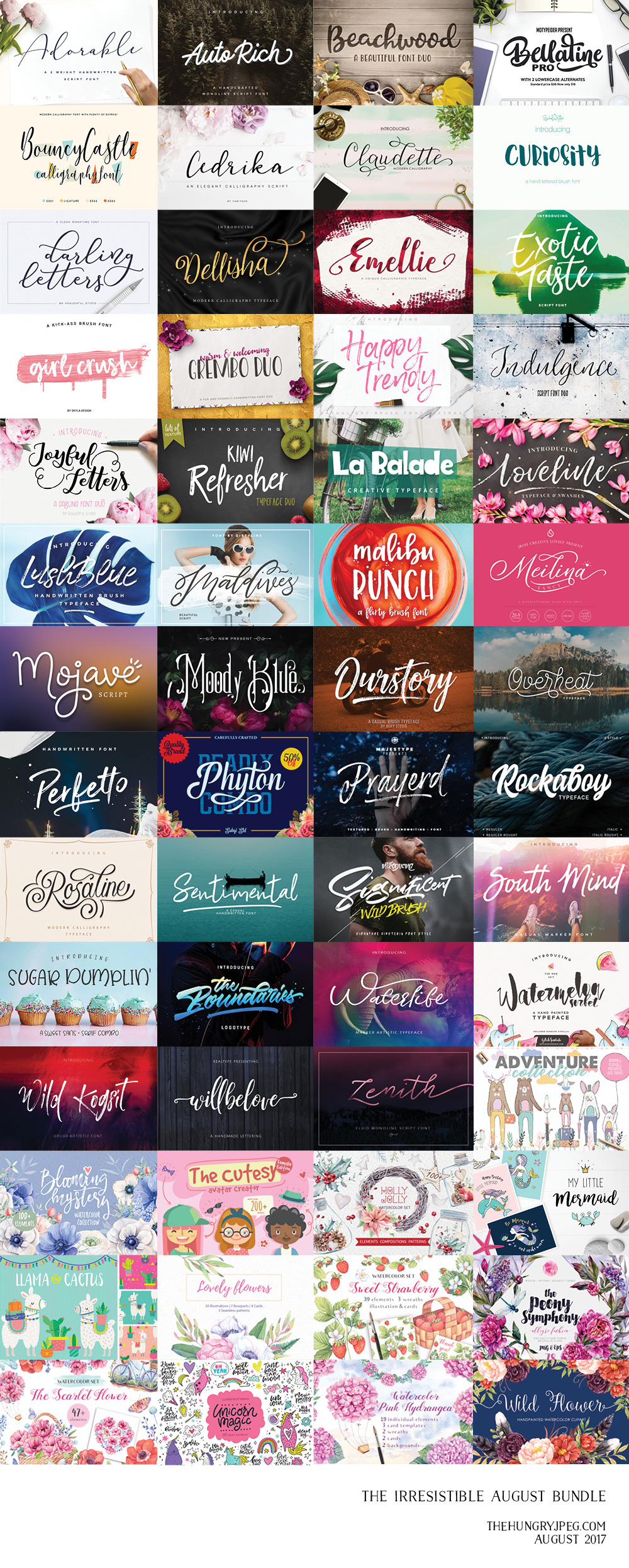 Fonts & Graphics Bundle