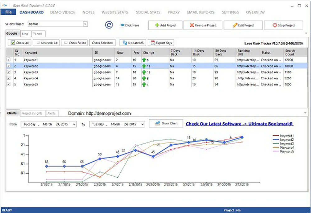 Ezen Rank Tracker 