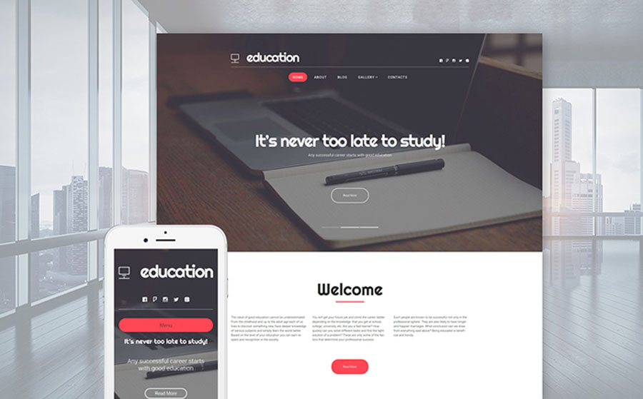 Education Hub WordPress Theme 