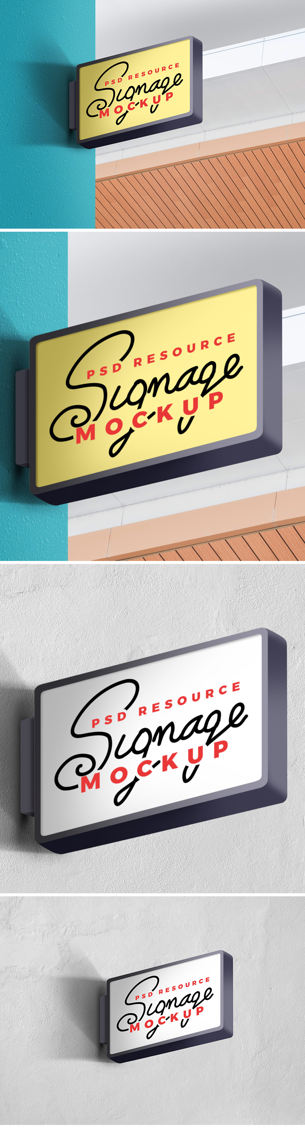 Wall Signage Mockup