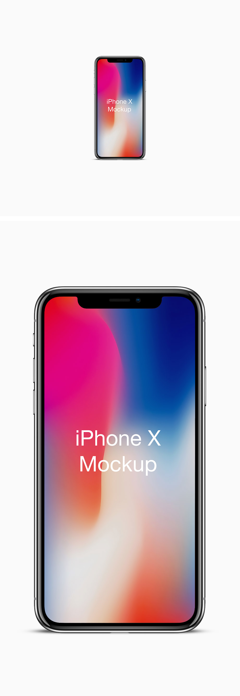 iPhone X PSD Mockup