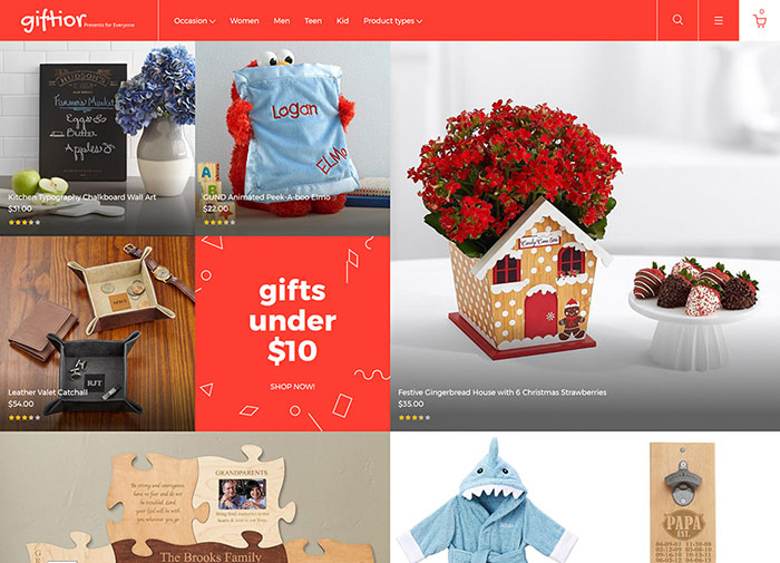 Gifts Store Magento 2 Template