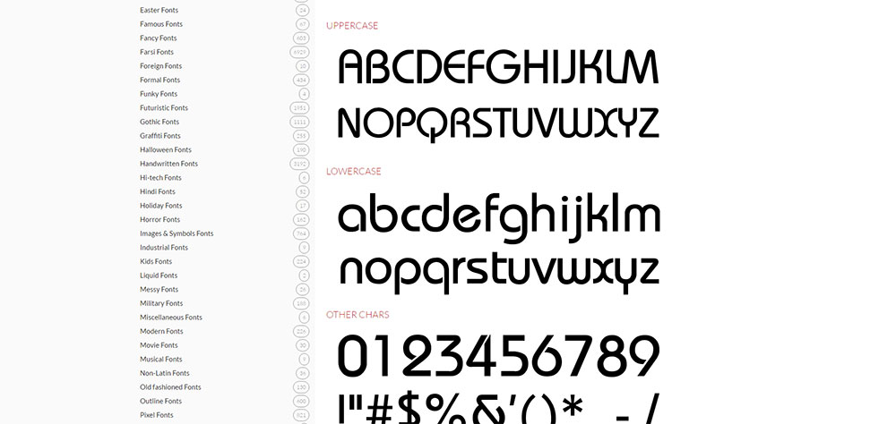 Free Fonts