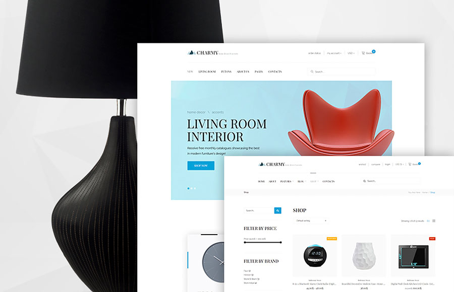 Charmy - Home Decor WooCommerce Theme