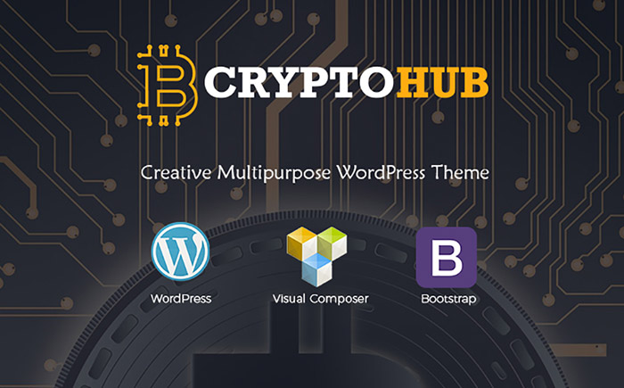 CryptoHub - Cryptocurrency WordPress Theme