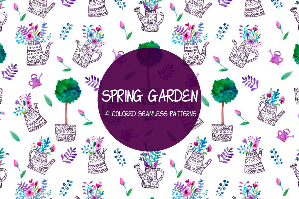 Spring Garden Pattern