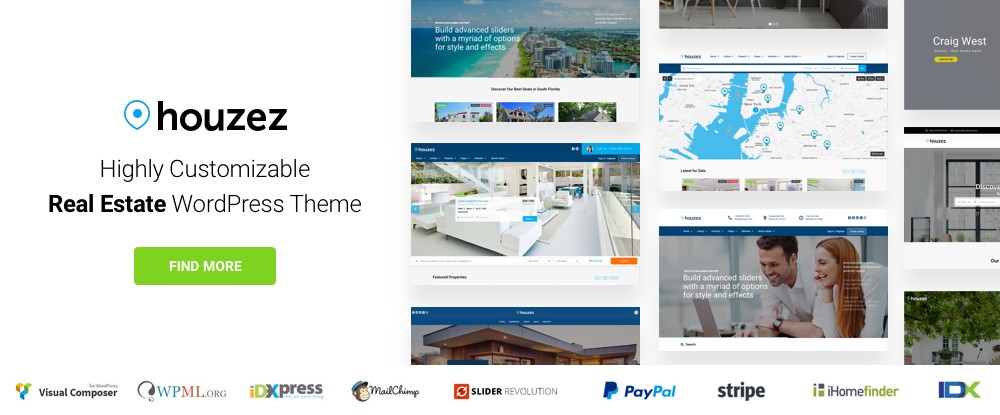 Houzez – Highly Customizable Real Estate WordPress Theme