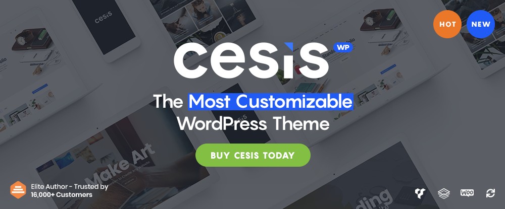 Cesis | Responsive Multi-Purpose WordPress Theme