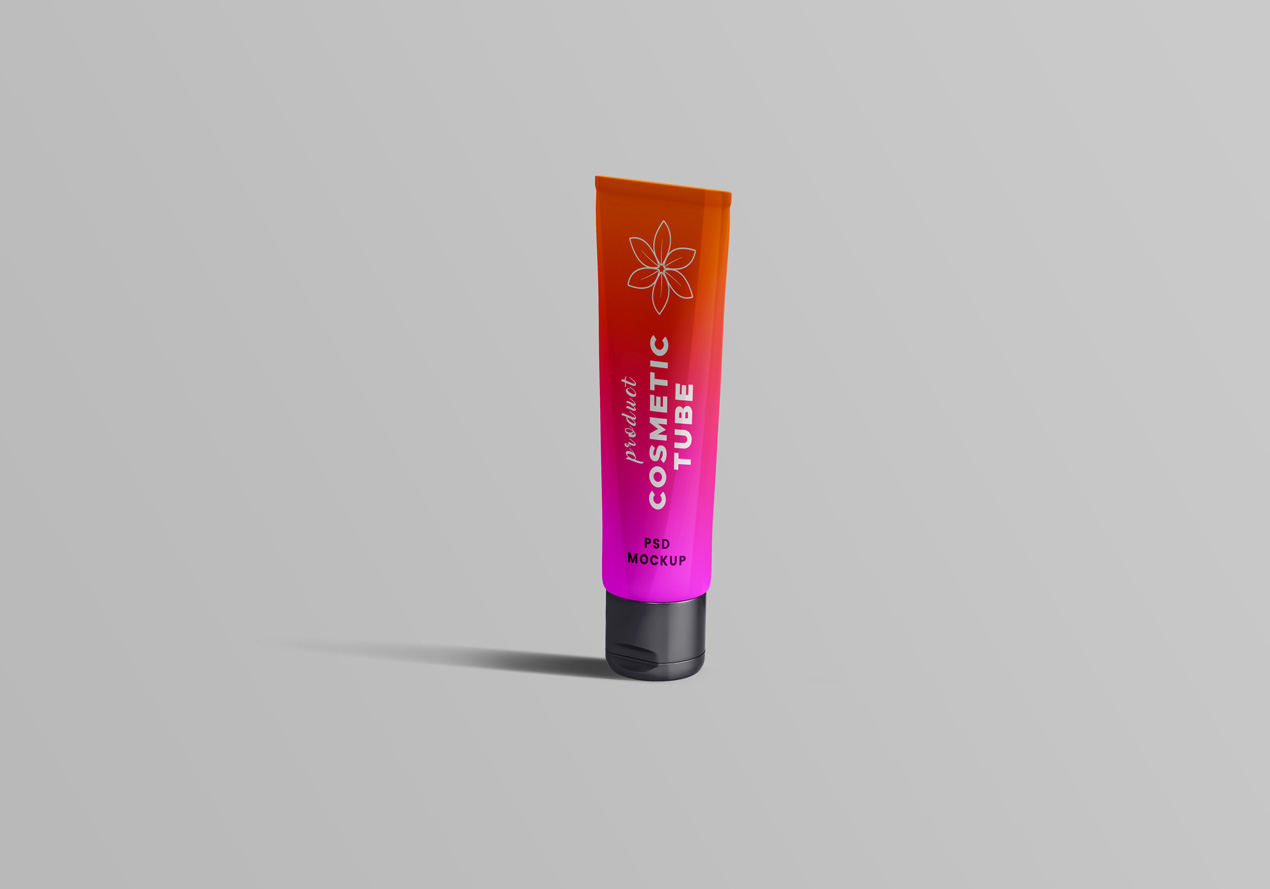 Cosmetic Tube Mockup