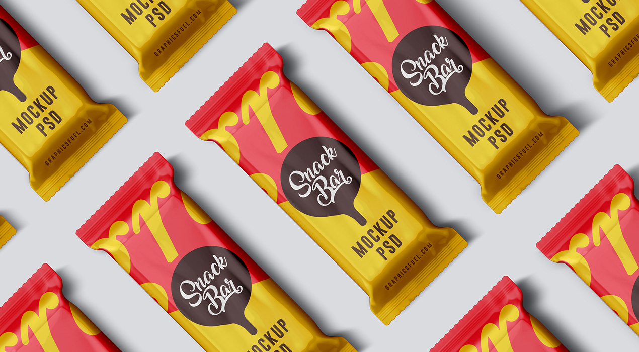 Snack Bar PSD Mockups